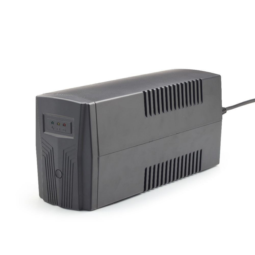 EnerGenie EG-UPS-B650 | 650 VA | 2 Schuko-uitgangen | AVR Spanningstabilisatie | Bescherming tegen Stroompieken - Matmuis - Matmuis